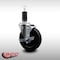 Service Caster 5'' SS Hard Rubber Swivel 1-1/4'' Expanding Stem Caster with Brake SCC-SSEX20S514-HRS-TLB-114 - alternate 4